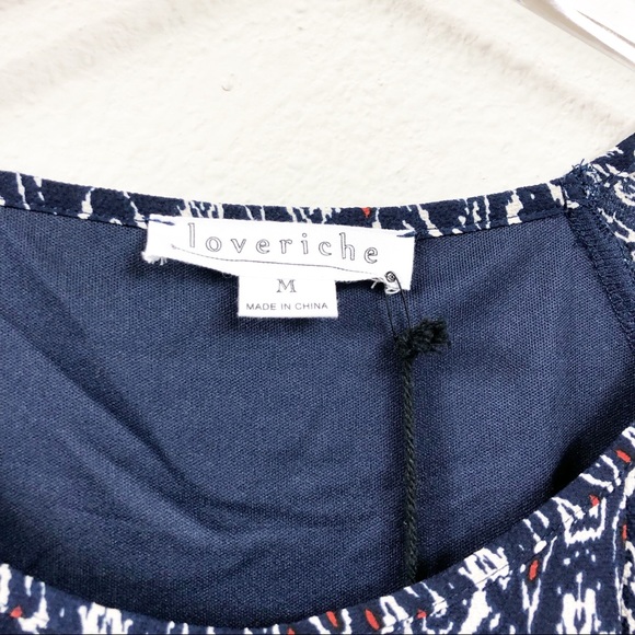 Loveriche | Boho Flowy Print Mini Dress - Picture 5 of 8